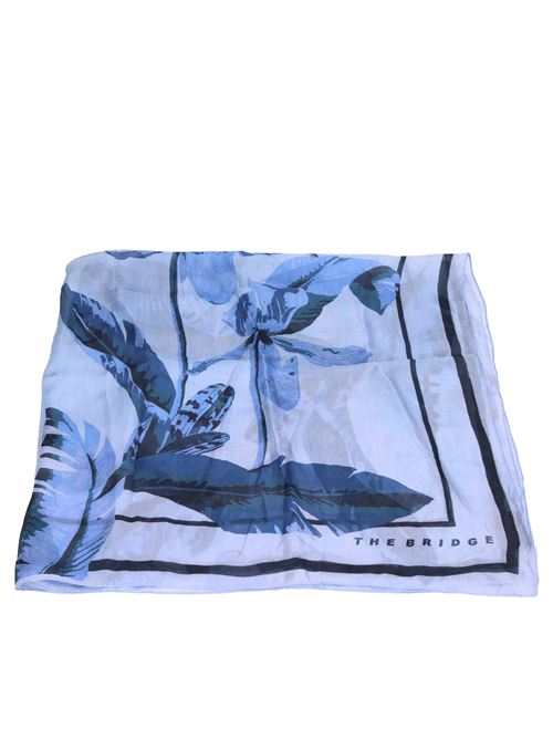 Foulard in seta THE BRIDGE | 121214D6BLU